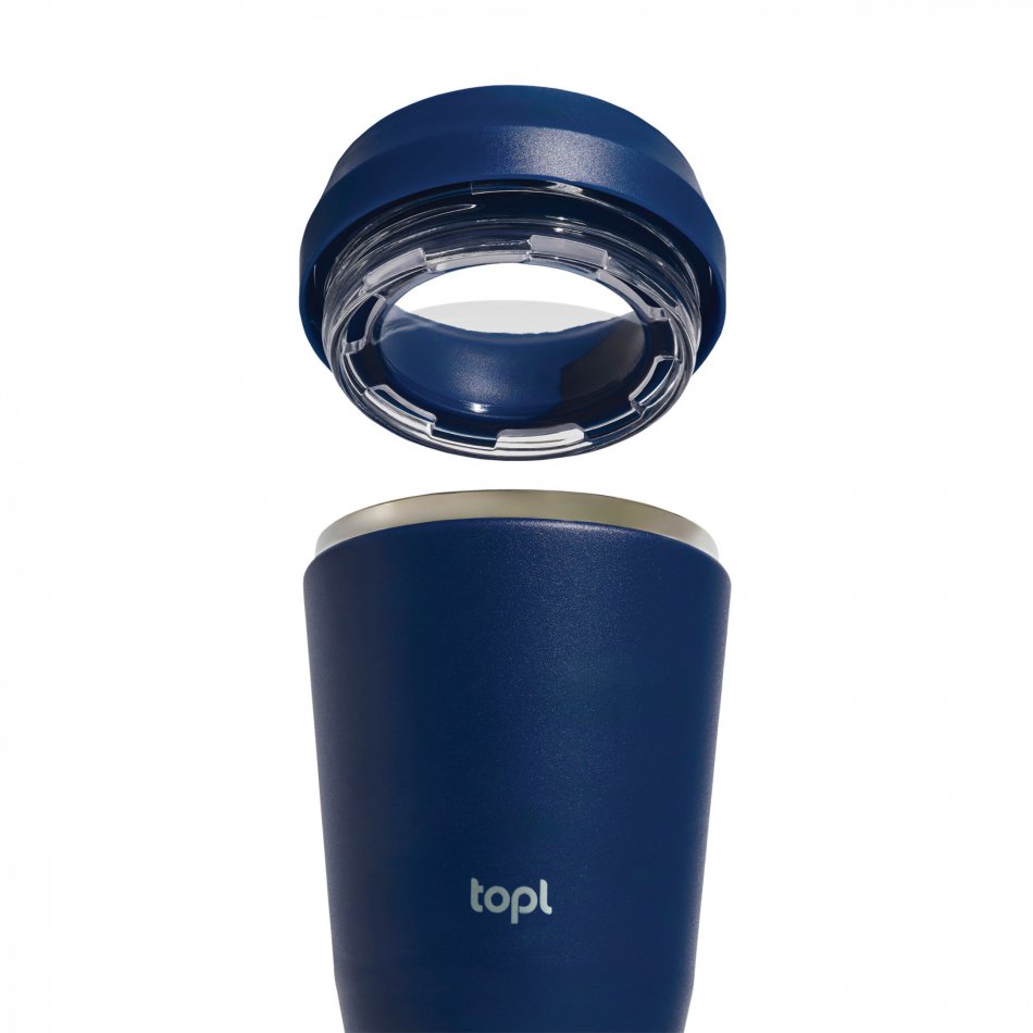 Topl Recycled RVS To Go beker 354ml