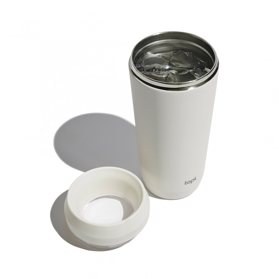 Topl Recycled RVS To Go beker 354ml