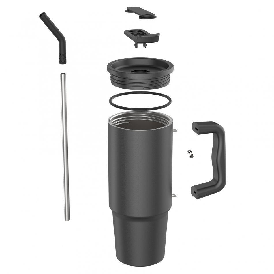 Embrace deluxe RCS recycled RVS drinkbeker 900ml